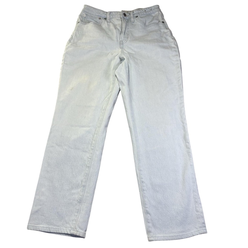 Madewell Curvy Perfect Vintage Jeans Womens 28 Blue Light Wash High Rise DM7523